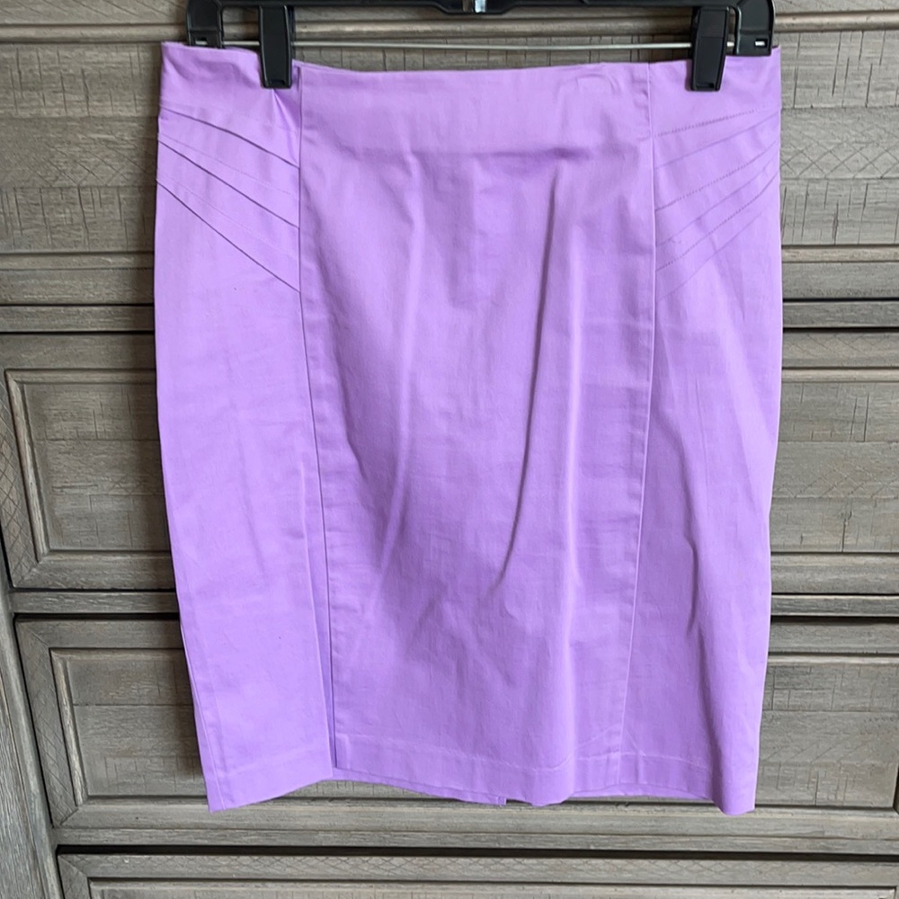 NY&C Purple Pencil Skirt - Picture 1 of 5